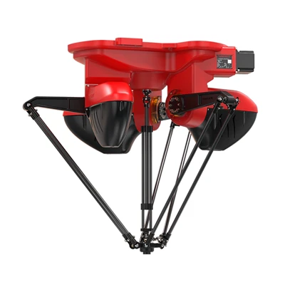 Robot Didoli Pedair Echel manwl uchel